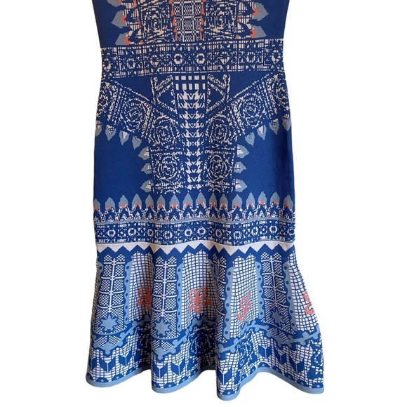 Antonio Melani Geometrical Knit Sweater Dress - Picture 9 of 11